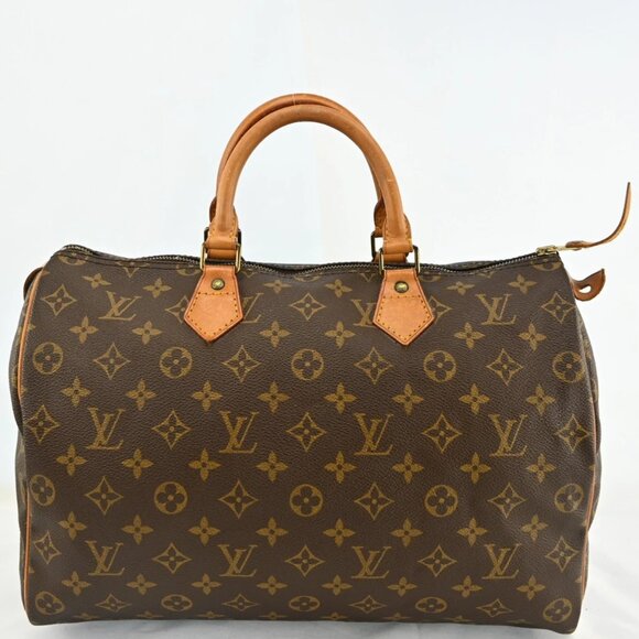 LOUIS VUITTON Monogram Speedy 35 Hand Bag bsj688-102125 - Picture 1 of 16